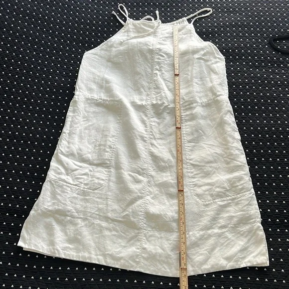 Everlane linen apron dress S white - Picture 10 of 14